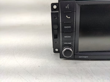 2015-2017 Jeep Wrangler Radio AM FM Cd Player Receiver Replacement P/N:P68363303AA Fits Fits 2015 2016 2017 OEM Used Auto Parts