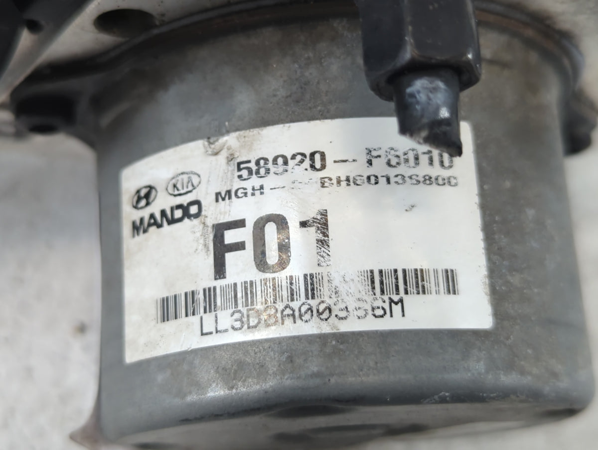 2017-2018 Kia Cadenza Anti-Lock Brake ABS Pump Module Actuator OEM P/N:58920-F6110 Fits Fits 2017 2018 OEM Used Auto Parts -
