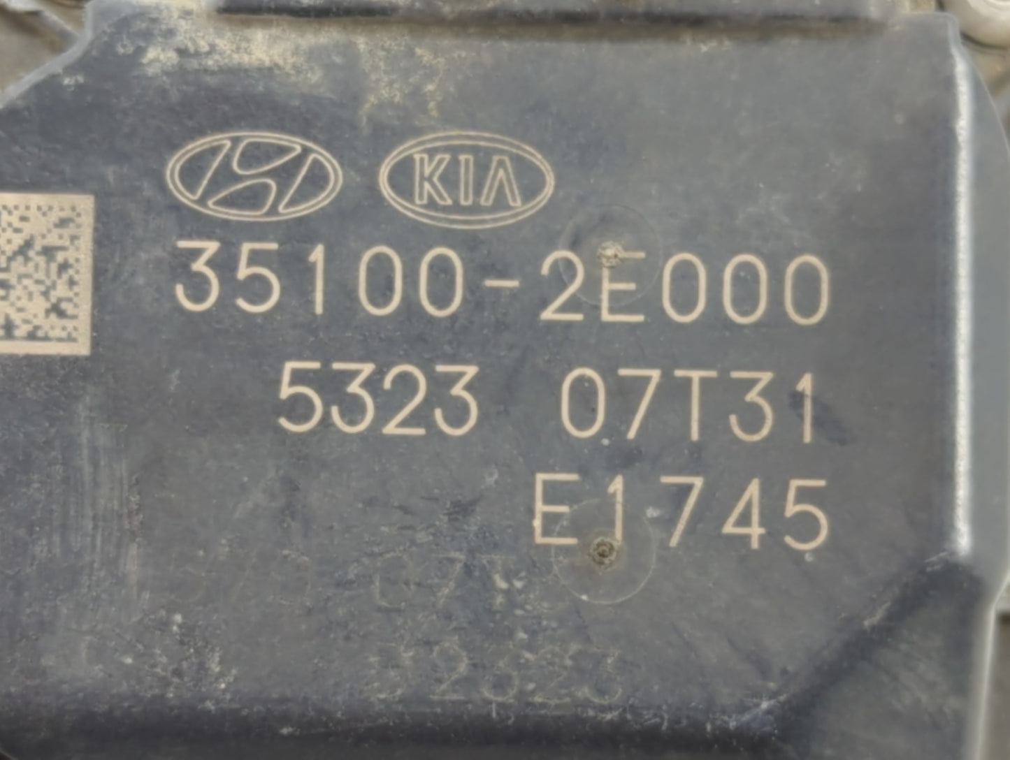 2014-2018 Kia Forte Throttle Body P/N:35100-2E000 Fits Fits 2011 2012 2013 2014 2015 2016 2017 2018 2019 2020 2021 OEM Used