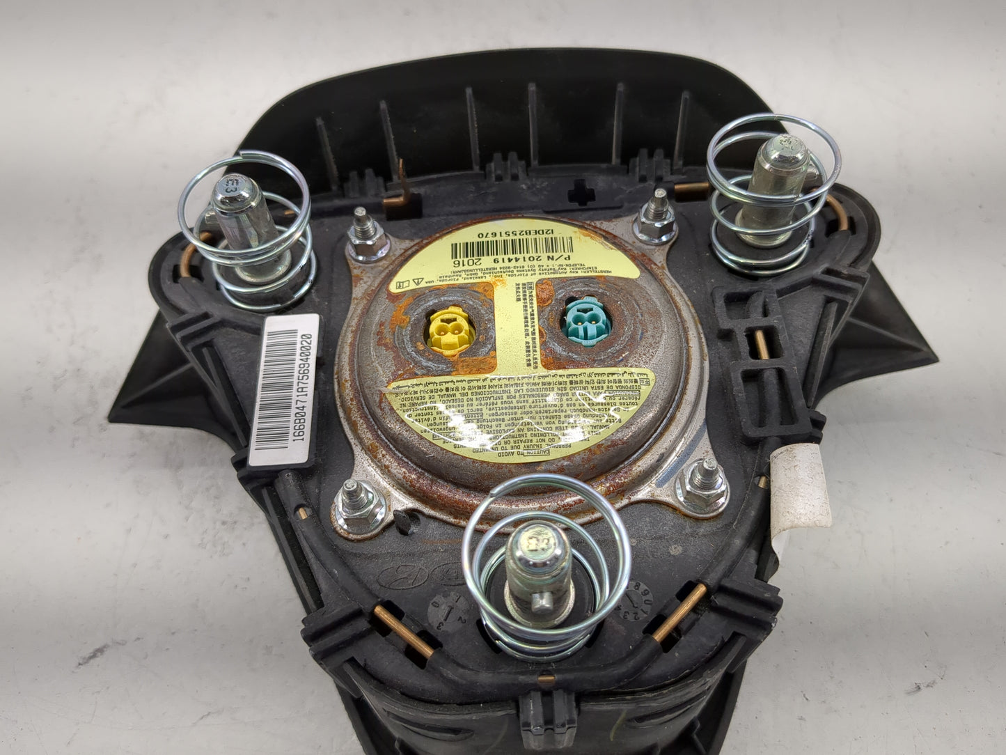 2017-2018 Kia Forte Air Bag Driver Left Steering Wheel Mounted P/N:56900B0800WK Fits Fits 2017 2018 OEM Used Auto Parts - Oe
