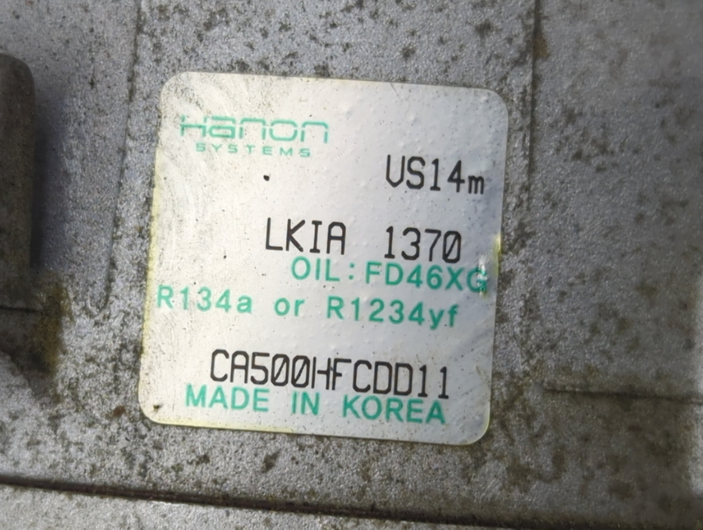 2014-2018 Kia Forte Air Conditioning A/c Ac Compressor Oem - Oemusedautoparts1.com