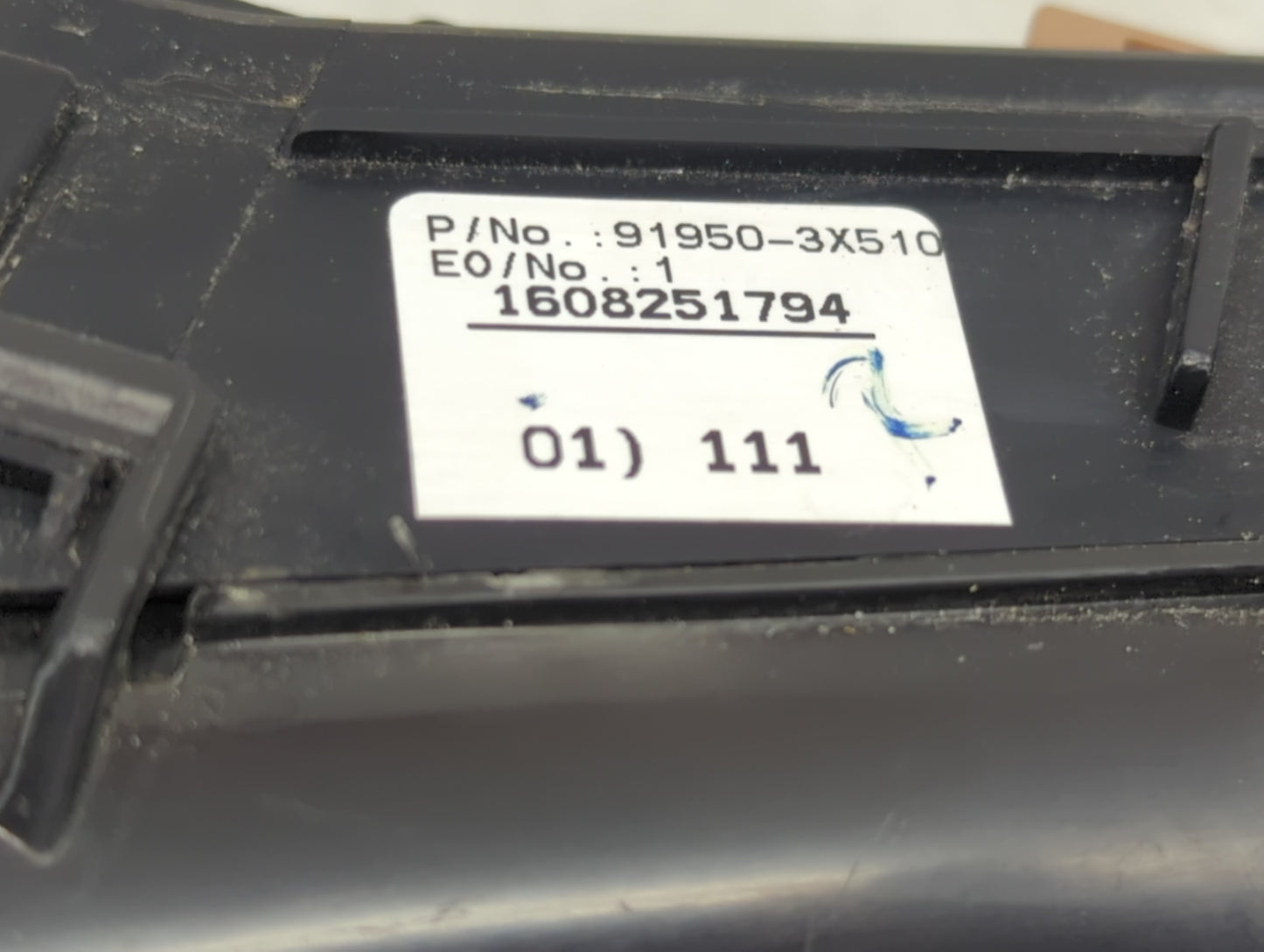2017-2018 Kia Forte Fusebox Fuse Box Panel Relay Module P/N:91950-3X510 Fits Fits 2017 2018 OEM Used Auto Parts - Oemusedaut