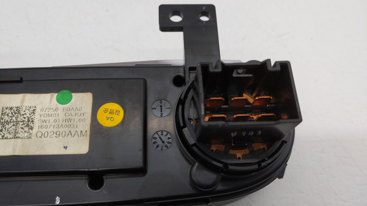2017-2018 Kia Forte Climate Control Module Temperature AC/Heater Replacement P/N:97250-A7XXX 97250-B0AA0 Fits Fits 2017 2018