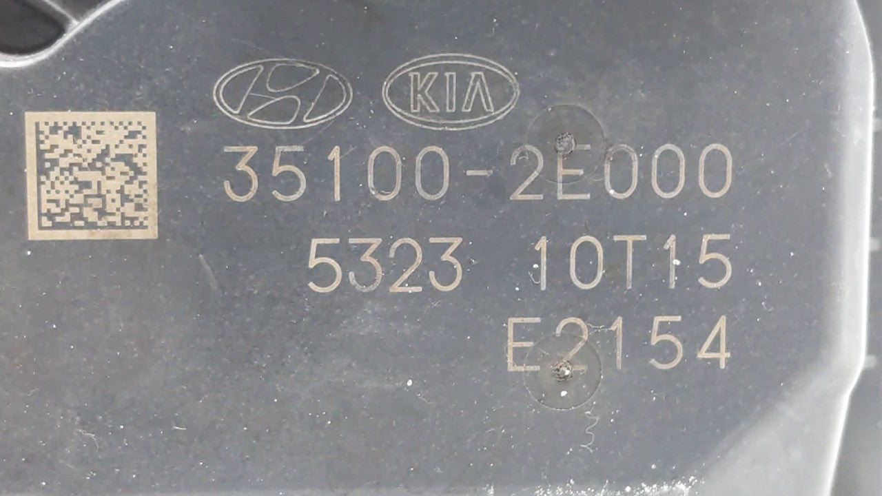 2014-2018 Kia Forte Throttle Body P/N:35100-2E000 Fits Fits 2011 2012 2013 2014 2015 2016 2017 2018 2019 OEM Used Auto Parts