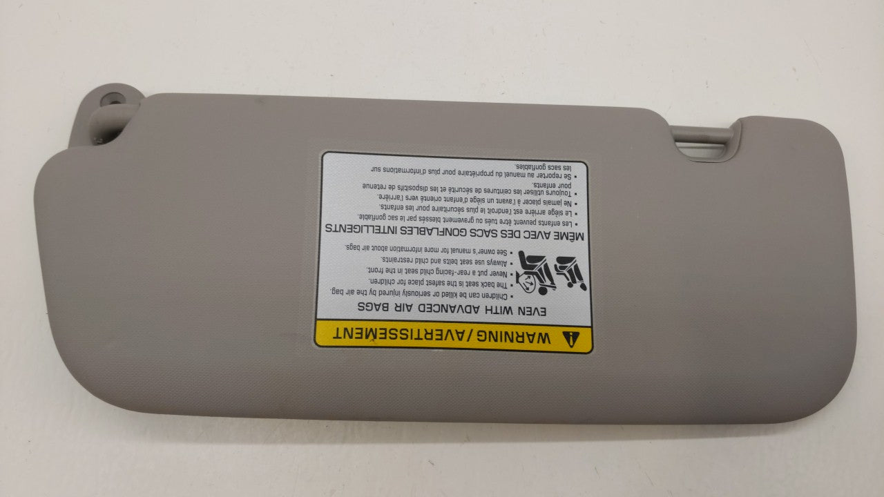 2017-2018 Kia Forte Sun Visor Shade Replacement Passenger Right Mirror Fits Fits 2017 2018 OEM Used Auto Parts - Oemusedauto