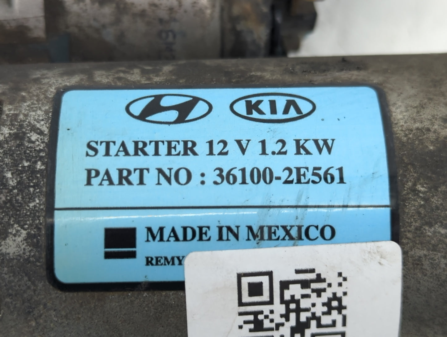 2017-2022 Kia Forte Car Starter Motor Solenoid OEM P/N:36100-2E561 Fits Fits 2017 2018 2019 2020 2021 2022 OEM Used Auto Par