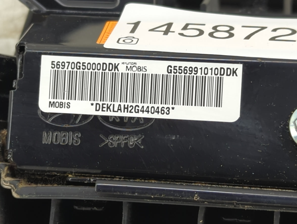 2017 Kia Niro Air Bag Driver Left Knee OEM P/N:56970G5000DDK G556991010DDK Fits OEM Used Auto Parts - Oemusedautoparts1.com