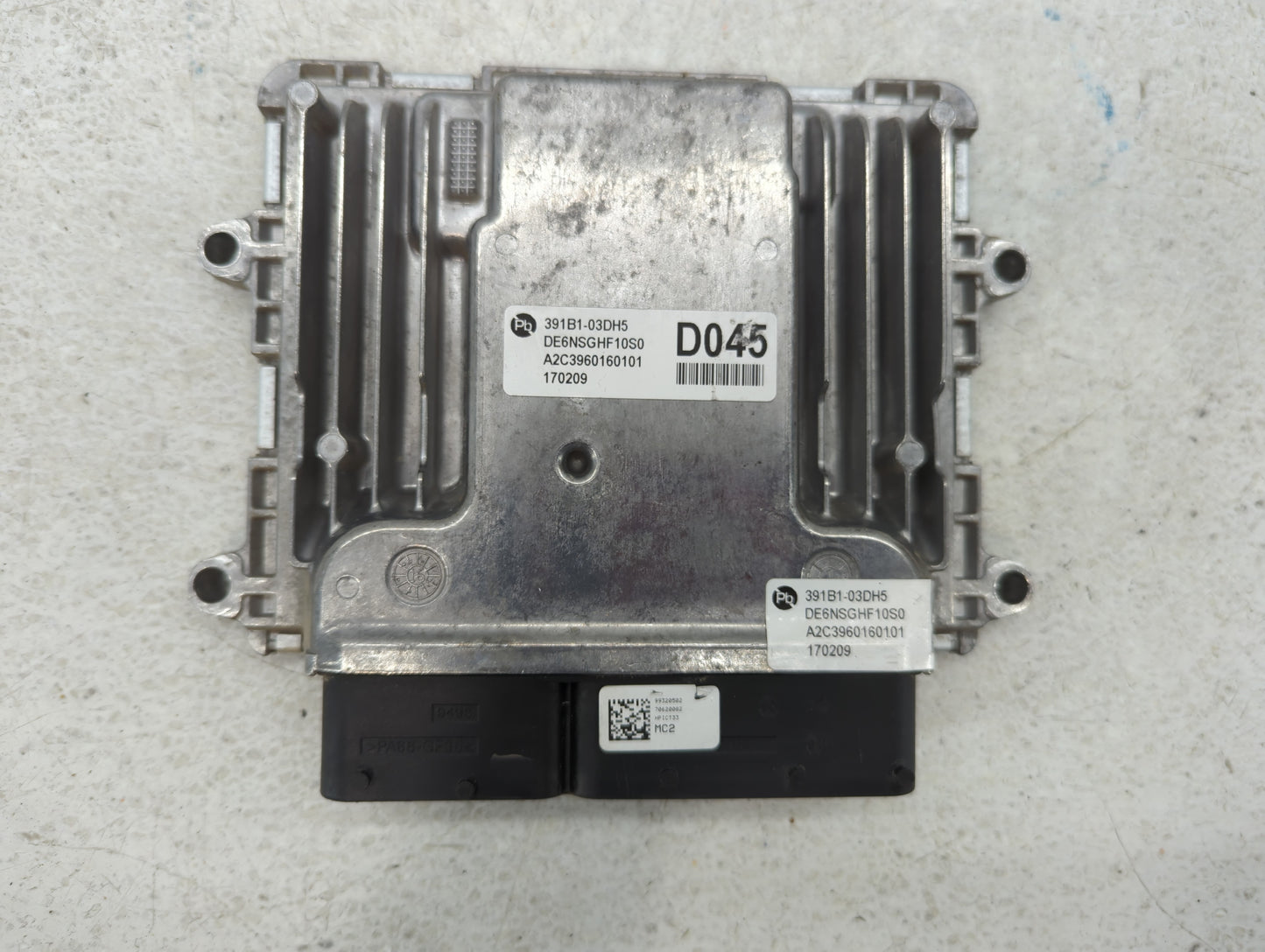 2017 Kia Niro PCM Engine Control Computer ECU ECM PCU OEM P/N:391B1-03DH5 95441-2BBF2 Fits OEM Used Auto Parts - Oemusedauto