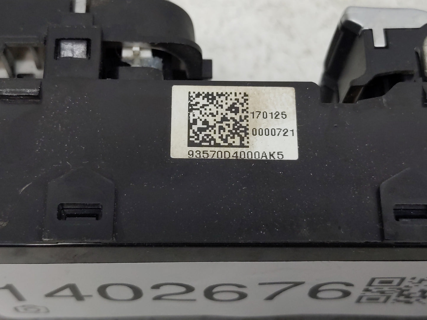 2016-2020 Kia Optima Master Power Window Switch Replacement Driver Side Left Fits Fits 2016 2017 2018 2019 2020 OEM Used Aut