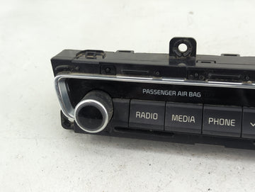 2016-2019 Kia Optima Radio AM FM Cd Player Receiver Replacement P/N:96540A8180 Fits Fits 2016 2017 2018 2019 OEM Used Auto Parts