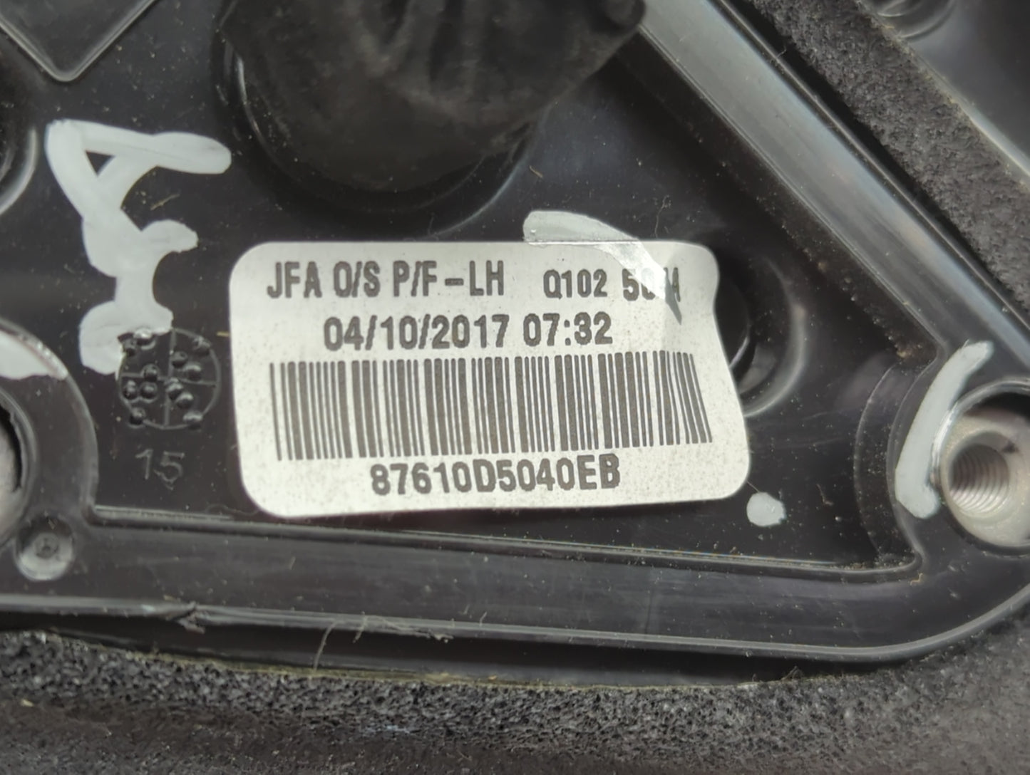 2016-2018 Kia Optima Driver Side View Mirror - Left Door Mirror OEM Used - Oemusedautoparts1.com