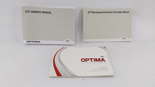 2017 Kia Optima Owners Manual Book Guide OEM Used Auto Parts