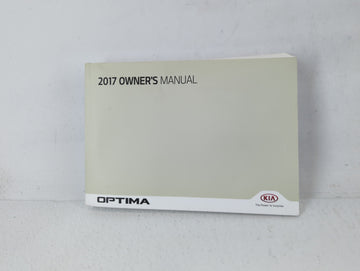 2017 Kia Optima Owners Manual Book Guide P/N:HDG5-EU69A OEM Used Auto Parts