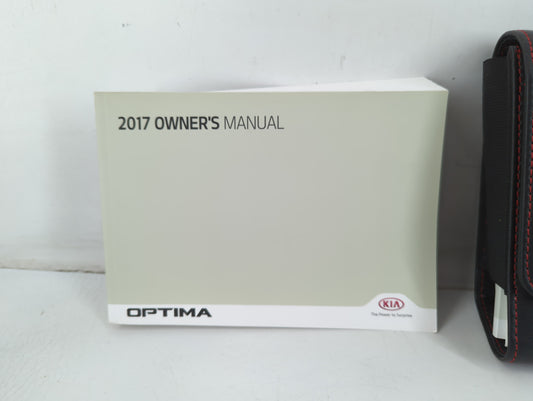 2017 Kia Optima Owners Manual Book Guide P/N:HDG5-EU6DB OEM Used Auto Parts