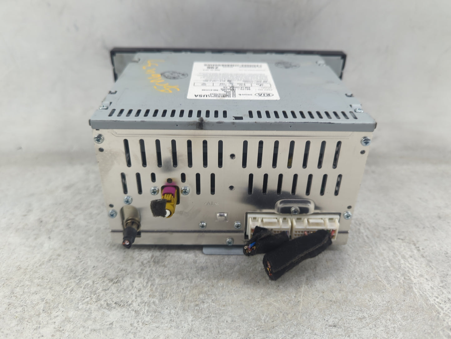 2016-2017 Kia Rio Radio AM FM Cd Player Receiver Replacement P/N:961701W960CA AM1A1IHAN, TQ8-AM1A1IHAN Fits Fits 2016 2017 O
