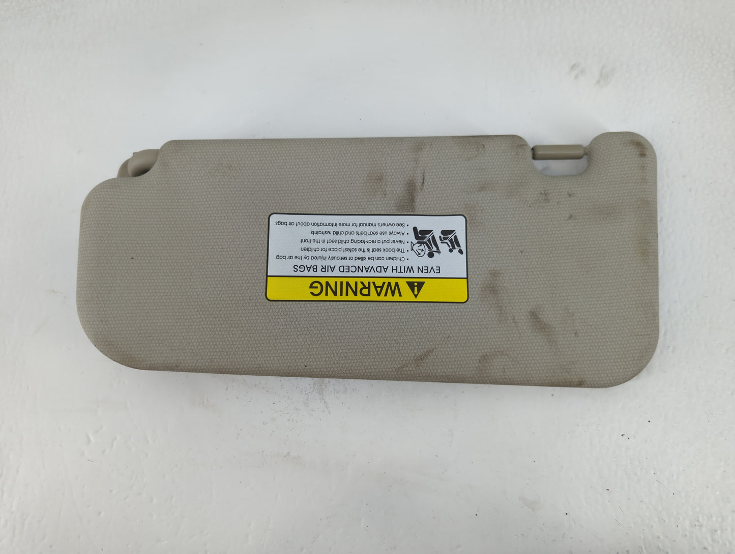 2012-2017 Kia Rio Sun Visor Shade Replacement Passenger Right Mirror Fits Fits 2012 2013 2014 2015 2016 2017 OEM Used Auto P
