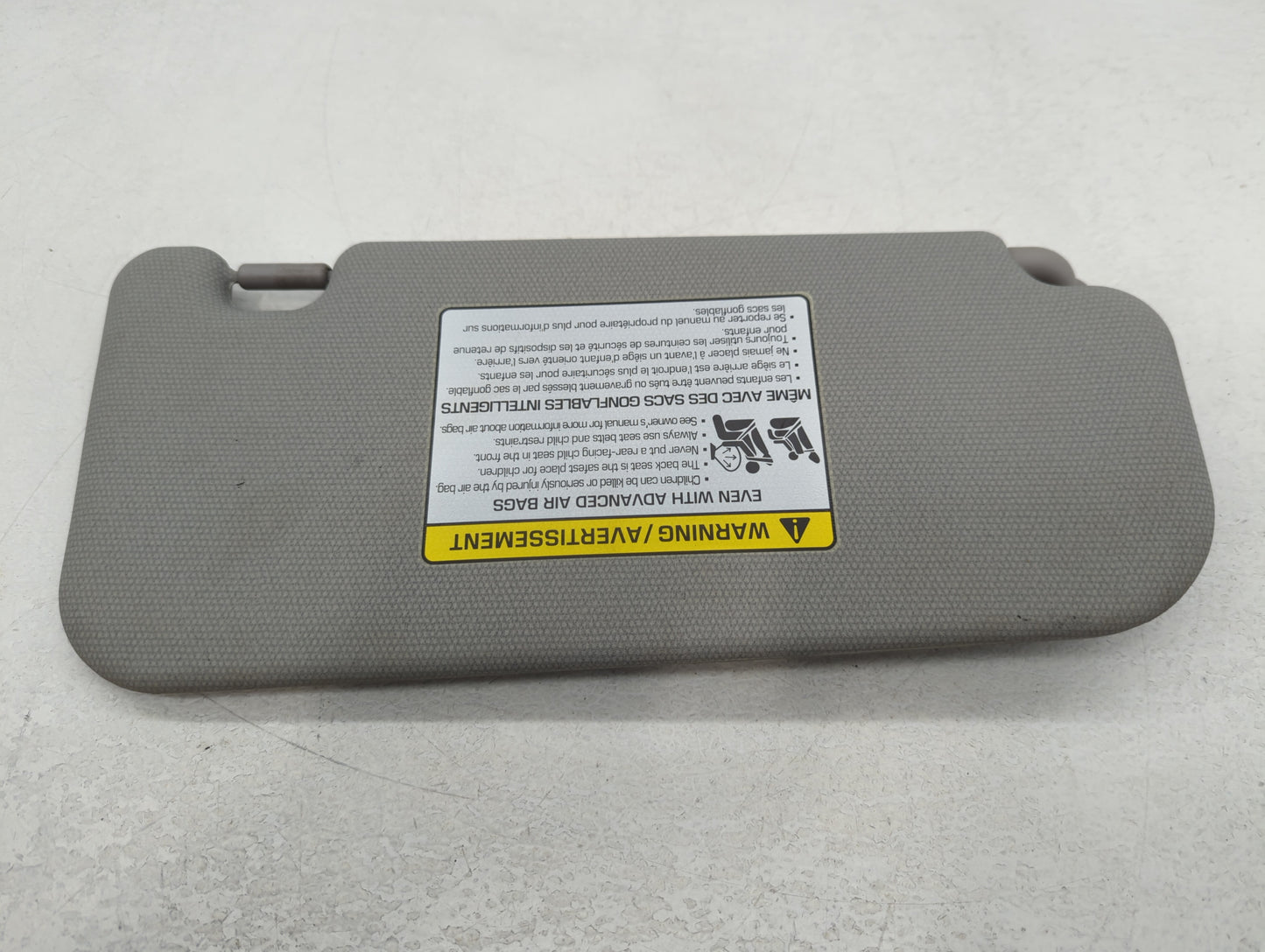 2012-2017 Kia Rio Sun Visor Shade Replacement Driver Left Mirror Fits Fits 2012 2013 2014 2015 2016 2017 OEM Used Auto Parts