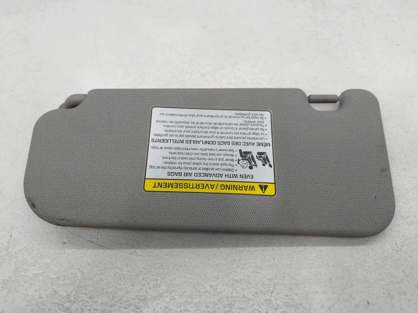 2012-2017 Kia Rio Sun Visor Shade Replacement Passenger Right Mirror Fits Fits 2012 2013 2014 2015 2016 2017 OEM Used Auto P