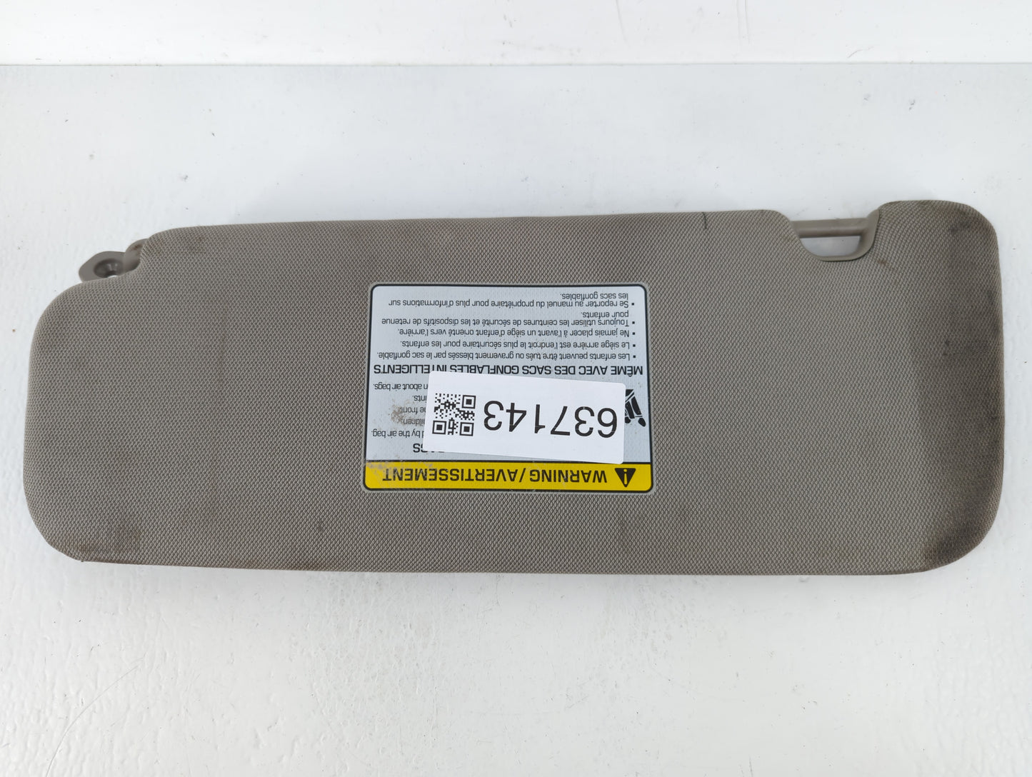 2015-2020 Kia Sedona Sun Visor Shade Replacement Passenger Right Mirror Fits Fits 2015 2016 2017 2018 2019 2020 OEM Used Aut