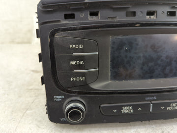 2017 Kia Sorento Radio AM FM Cd Player Receiver Replacement P/N:96180-C6000WK AM1A1C6AN, TQ8-AM1A1C6AN Fits OEM Used Auto Parts