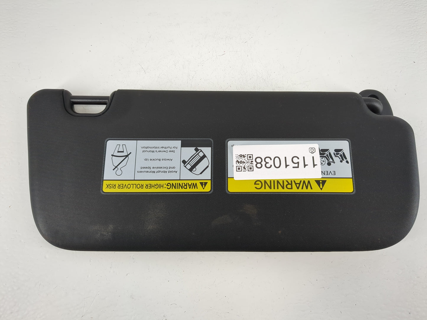 2014-2019 Kia Soul Sun Visor Shade Replacement Driver Left Mirror Fits Fits 2014 2015 2016 2017 2018 2019 OEM Used Auto Part