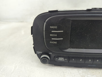 2017-2019 Kia Soul Radio AM FM Cd Player Receiver Replacement P/N:96170-B2490CA Fits Fits 2017 2018 2019 OEM Used Auto Parts
