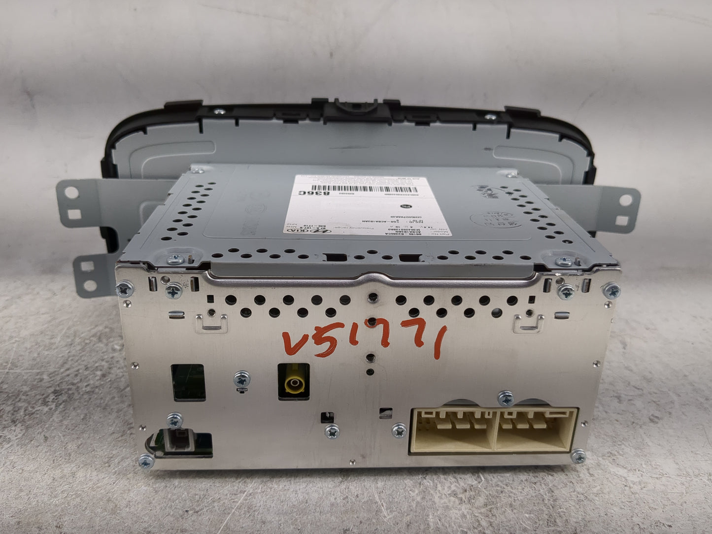2017-2019 Kia Soul Radio AM FM Cd Player Receiver Replacement P/N:96180-B2360CA ACBA1B2AN, M30420012553 Fits Fits 2017 2018