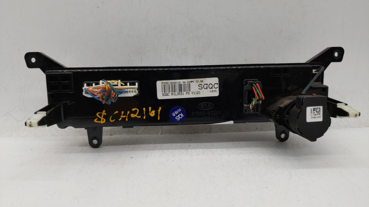 2017-2019 Kia Soul Climate Control Module Temperature AC/Heater Replacement P/N:97250-B2DQ1CA 97250-B2GQ1CA Fits OEM Used Au