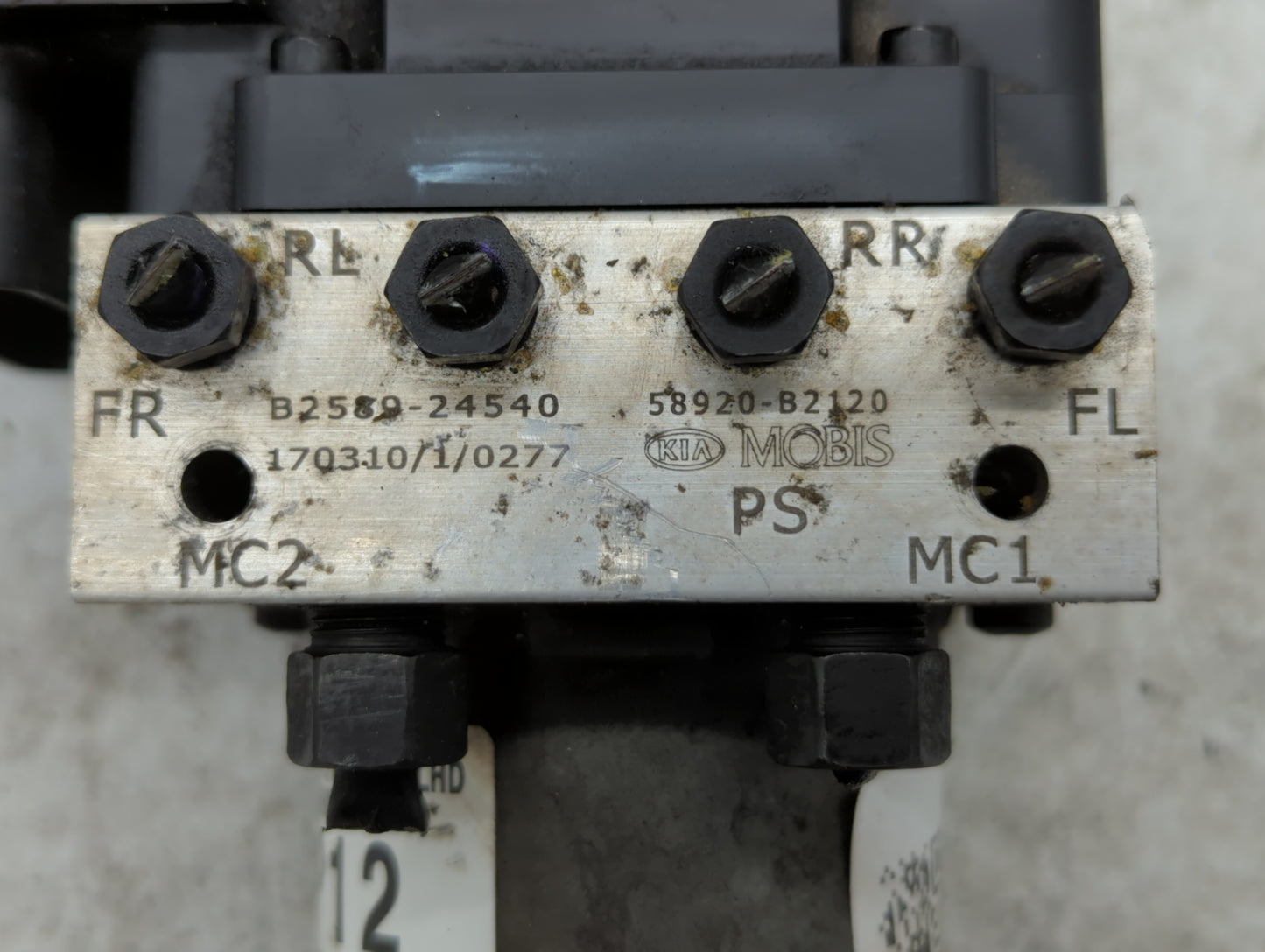 2017-2019 Kia Soul ABS Pump Control Module Replacement P/N:B2589-33540 58900-B2120, B2589-24540 Fits Fits 2017 2018 2019 OEM