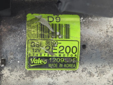 2016-2021 Kia Soul Car Starter Motor Solenoid OEM P/N:36100-2E200 Fits Fits 2013 2014 2016 2017 2018 2019 2020 2021 2022 OEM Used Auto Parts