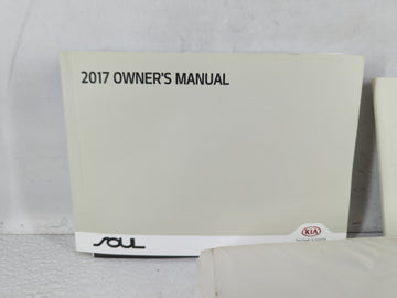 2017 Kia Soul Owners Manual Book Guide P/N:HB2O-EU67A OEM Used Auto Parts