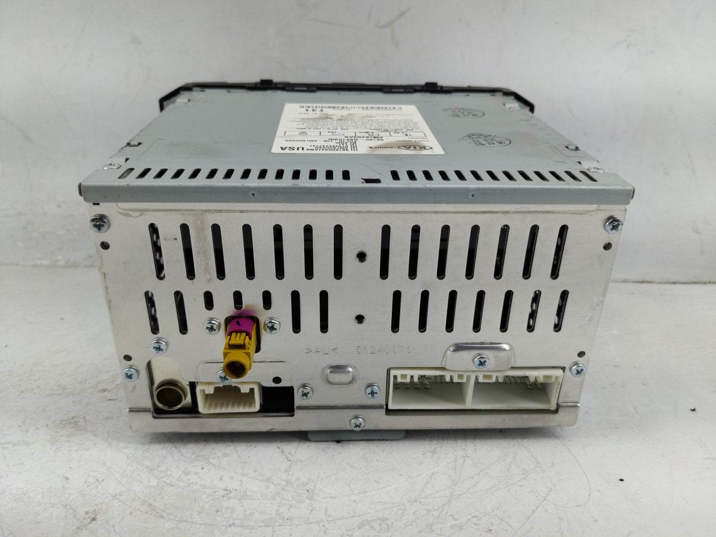 2017-2019 Kia Sportage Radio AM FM Cd Player Receiver Replacement P/N:96180-D9410WK Fits Fits 2017 2018 2019 OEM Used Auto P