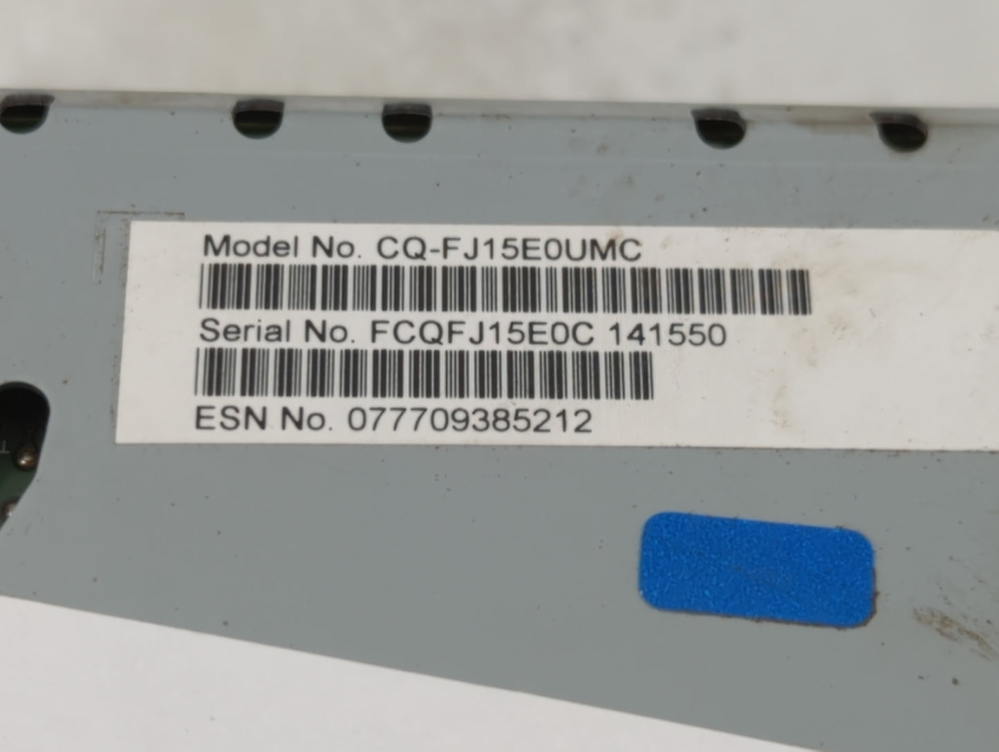 2017-2019 Lincoln Mkc Radio AM FM Cd Player Receiver Replacement Fits Fits 2017 2018 2019 OEM Used Auto Parts - Oemusedautop