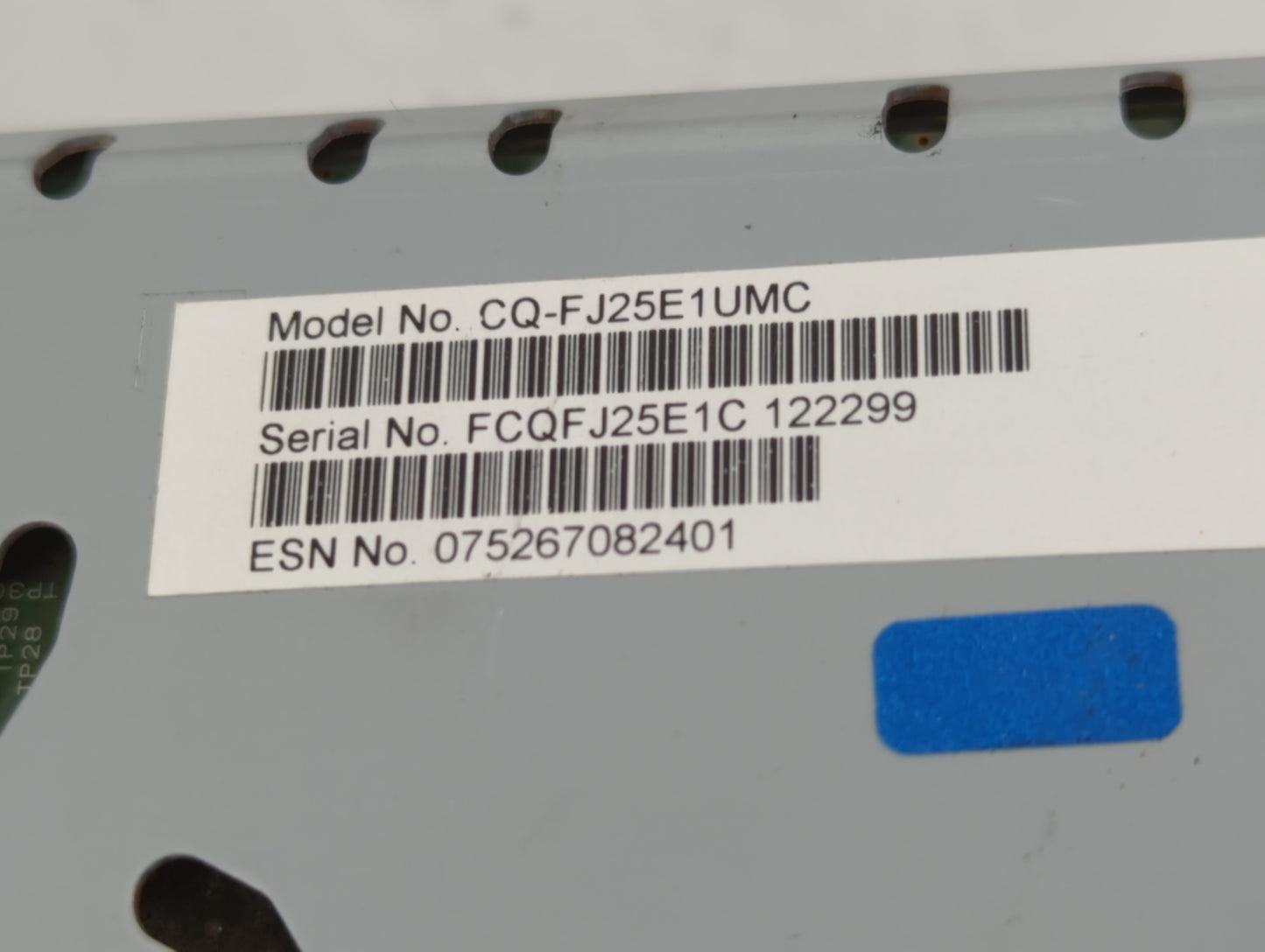 2017 Lincoln Mkz Radio AM FM Cd Player Receiver Replacement Fits OEM Used Auto Parts - Oemusedautoparts1.com