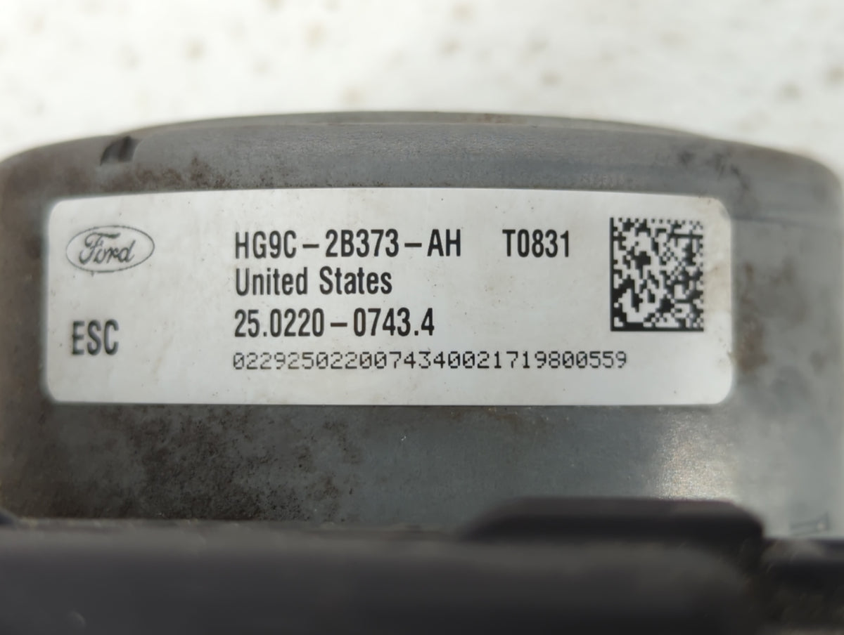 2017-2018 Lincoln Mkz Anti-Lock Brake ABS Pump Module Actuator OEM P/N:HG9C-2B373-AH HG9C-2B373-CF Fits Fits 2017 2018 OEM U