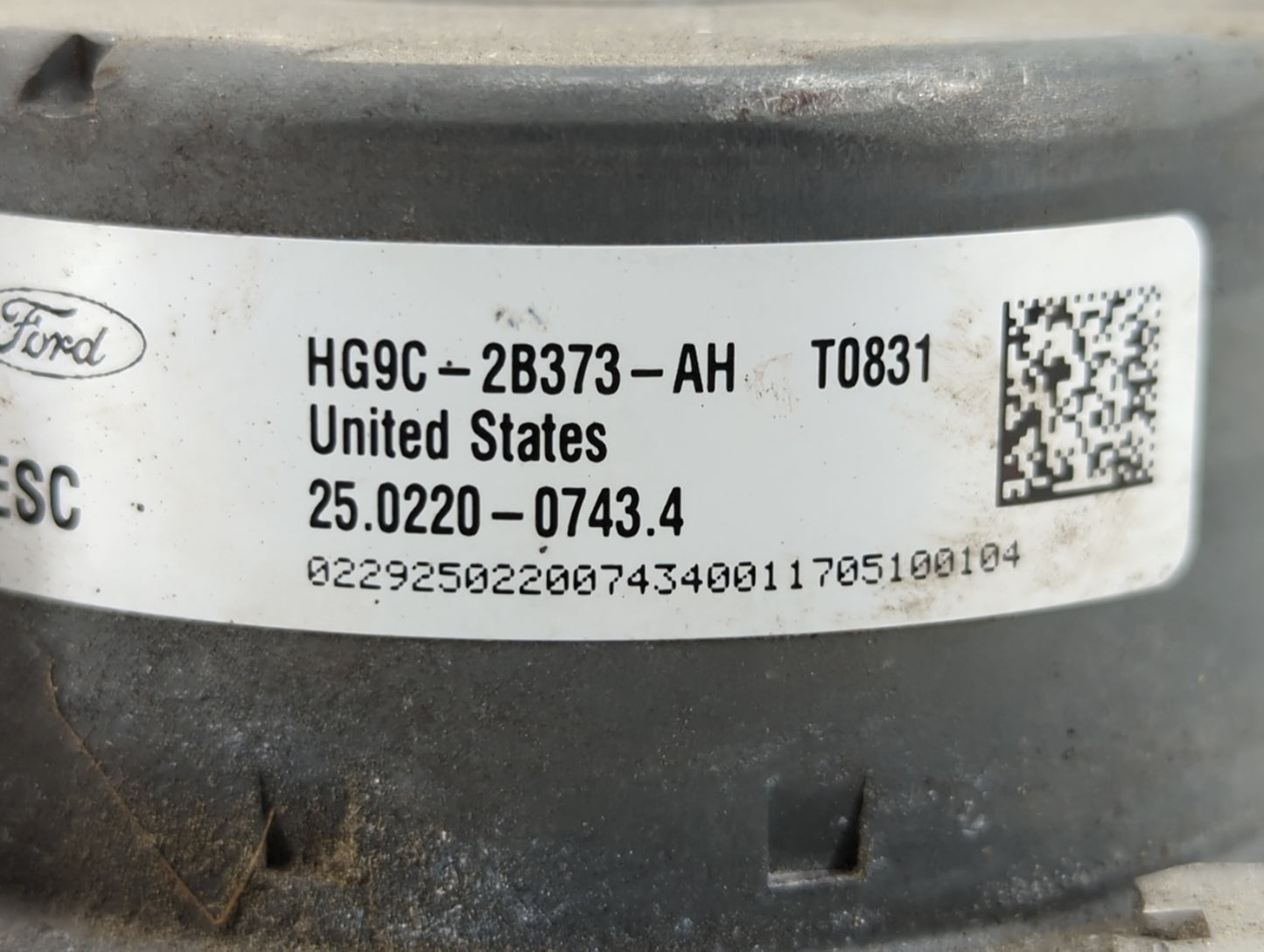 2017-2018 Lincoln Mkz ABS Pump Control Module Replacement P/N:HG9C-2B373-AH HG9C-2B373-CF, HG9C-2C219-MF Fits Fits 2017 2018