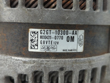 2013-2020 Lincoln Mkz Alternator Replacement Generator Charging Assembly Engine OEM P/N:G2GT-10300-JA EJ7T-10300-AA Fits OEM Used Auto Parts