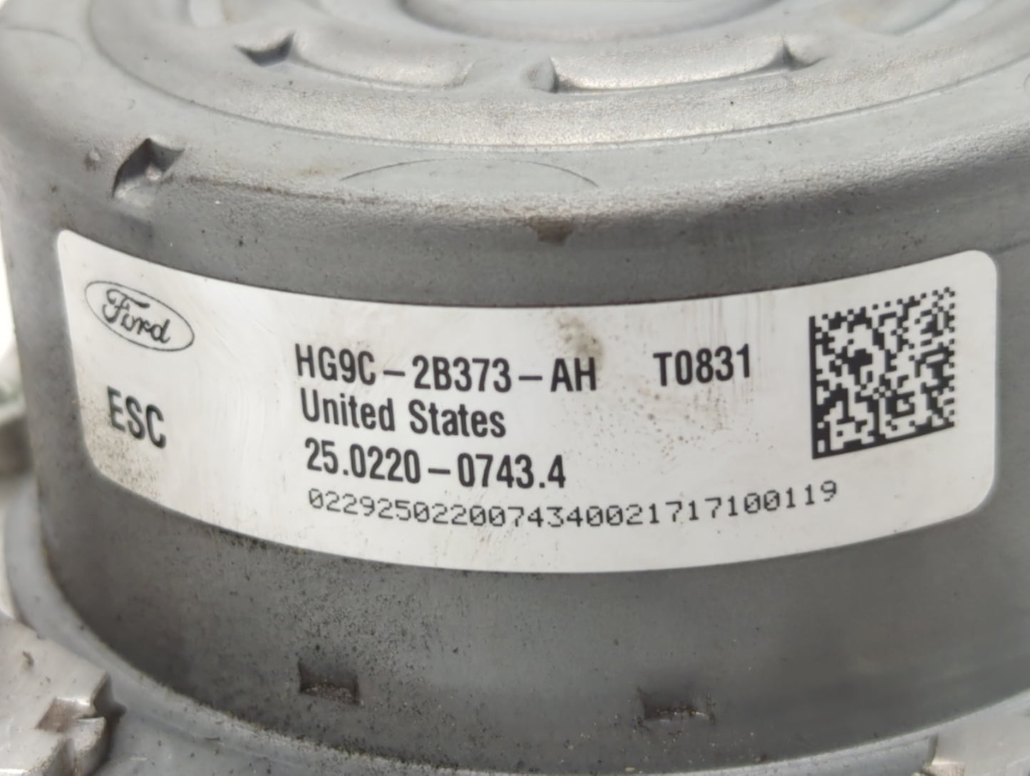 2017-2018 Lincoln Mkz ABS Pump Control Module Replacement P/N:HG9C-2B373-CG HG9C-2B373-CH, HG9C-2B373-AH Fits Fits 2017 2018