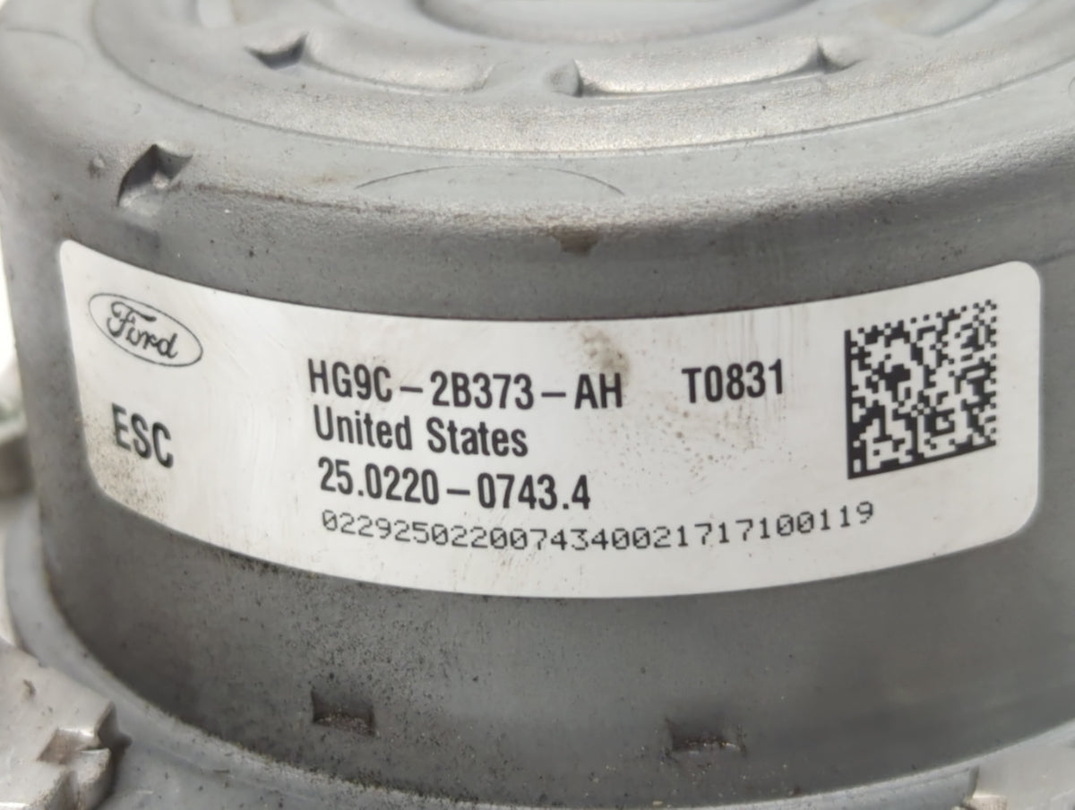 2017-2018 Lincoln Mkz Anti-Lock Brake ABS Pump Module Actuator OEM P/N:HG9C-2B373-CG HG9C-2B373-CH Fits Fits 2017 2018 OEM U