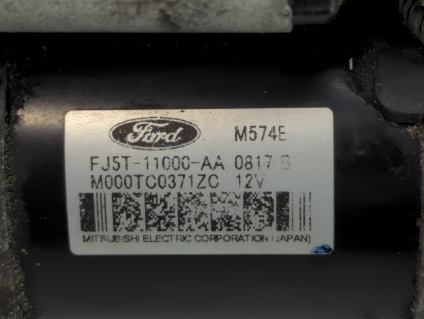 2013-2020 Lincoln Mkz Car Starter Motor Solenoid OEM P/N:M000TC0371ZC FJ5T-11000-AA Fits OEM Used Auto Parts - Oemusedautopa