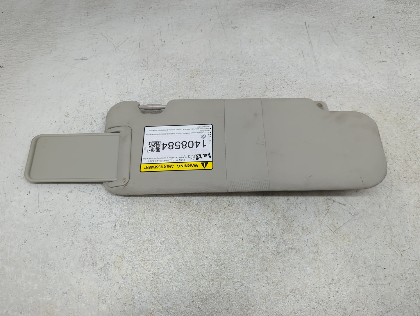 2014-2018 Mazda 3 Sun Visor Shade Replacement Driver Left Mirror Fits Fits 2014 2015 2016 2017 2018 OEM Used Auto Parts - Oe