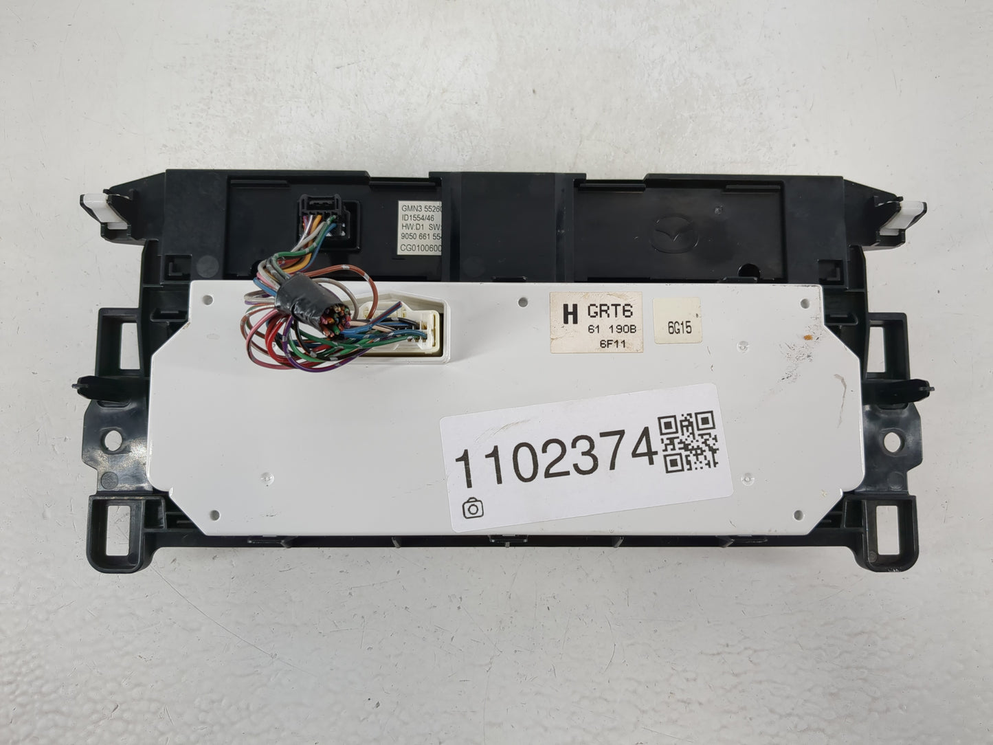 2017 Mazda 6 Climate Control Module Temperature AC/Heater Replacement P/N:GMN3 55260 H GRT6 61 190B Fits OEM Used Auto Parts