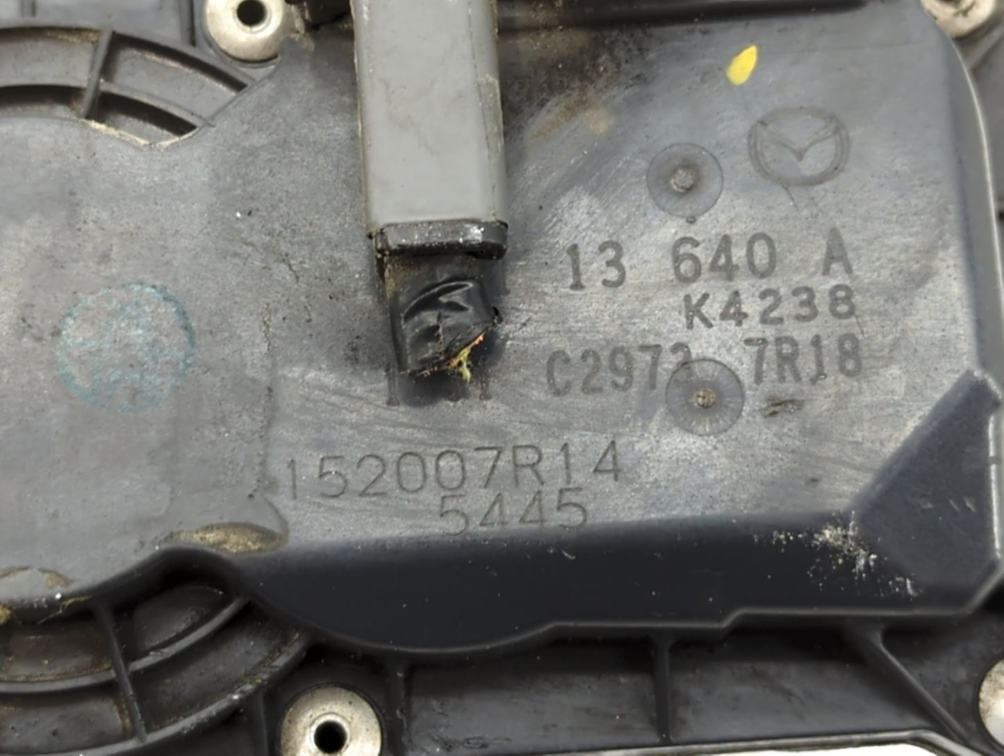 2014-2017 Mazda 6 Throttle Body P/N:12B0800160 K4238 Fits Fits 2014 2015 2016 2017 2018 OEM Used Auto Parts - Oemusedautopar