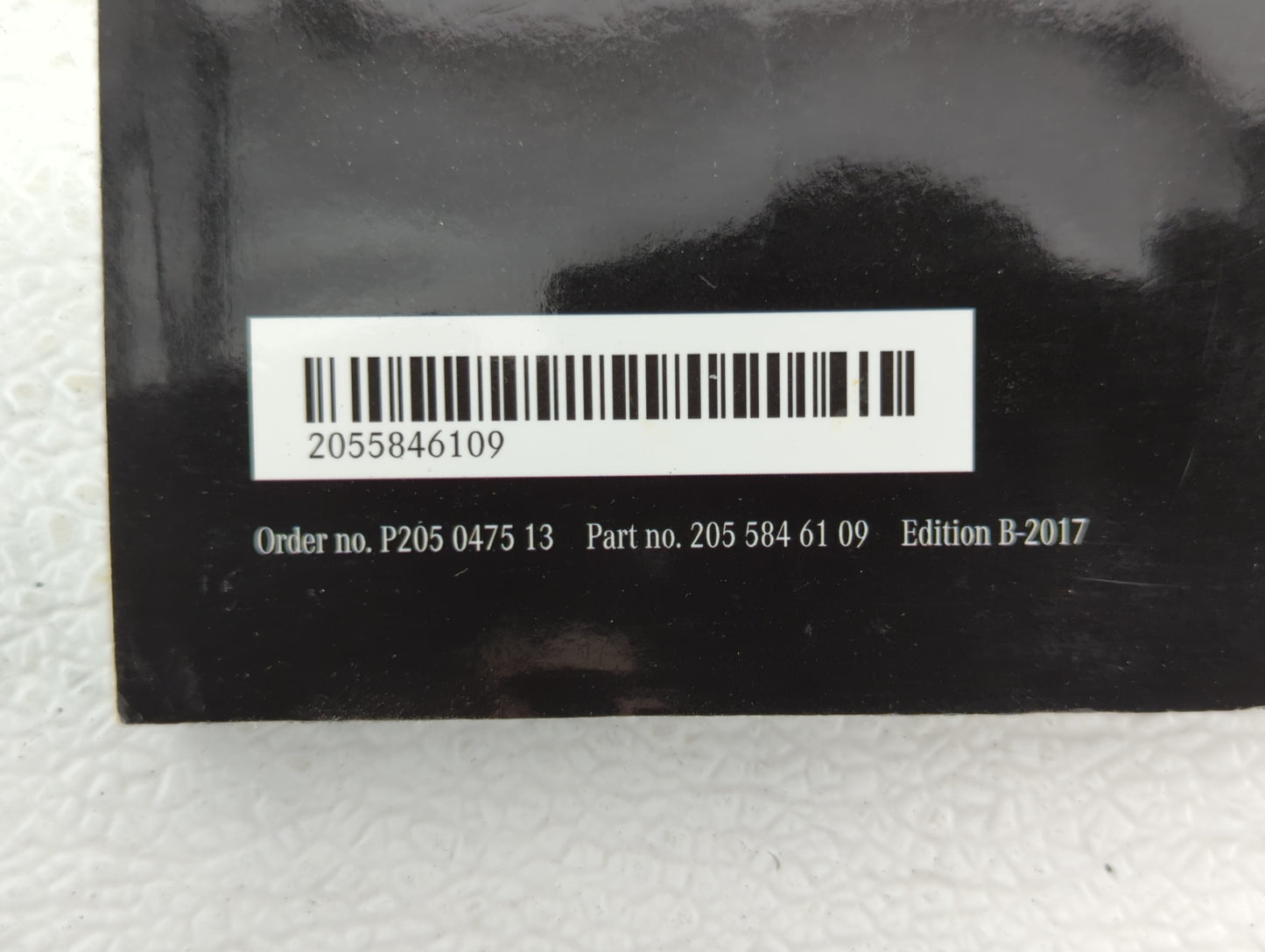 2017 Mercedes-Benz C250 Owners Manual Book Guide OEM Used Auto Parts - Oemusedautoparts1.com