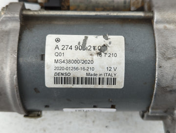 2015-2018 Mercedes-Benz C300 Car Starter Motor Solenoid OEM P/N:A 274 906 21 02 Fits Fits 2015 2016 2017 2018 2019 2020 2021 OEM Used Auto Parts