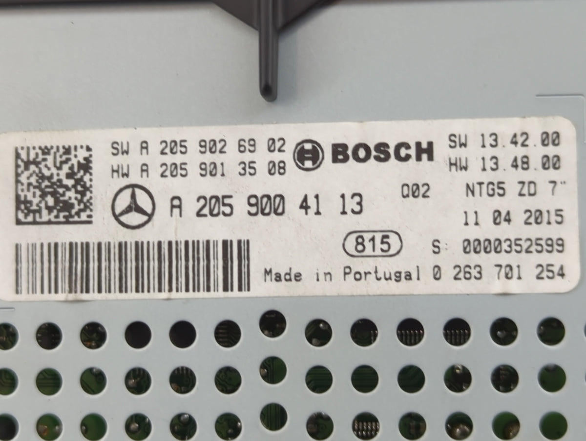 Mercedes-benz C350 Information Radio Display Screen 1433457 - Oemusedautoparts1.com