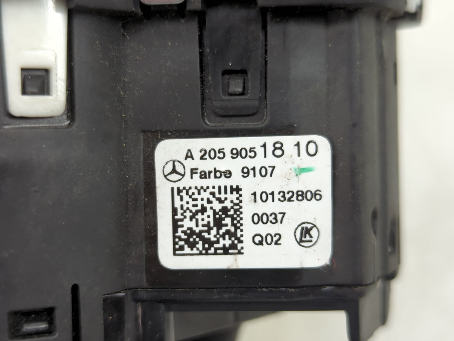 2017 Mercedes Benz Cclass Headlight Head Light Switch Lamp Control - Oemusedautoparts1.com