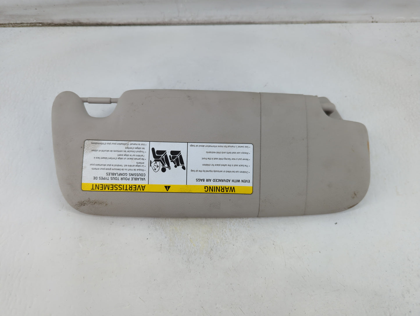 2017 Mini Cooper Sun Visor Shade Replacement Passenger Right Mirror Fits OEM Used Auto Parts - Oemusedautoparts1.com