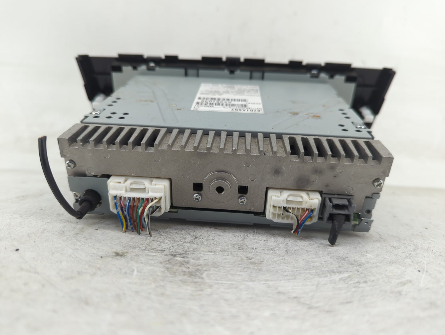 2017 Mitsubishi Mirage Radio AM FM Cd Player Receiver Replacement P/N:8701A657 Fits OEM Used Auto Parts - Oemusedautoparts1.