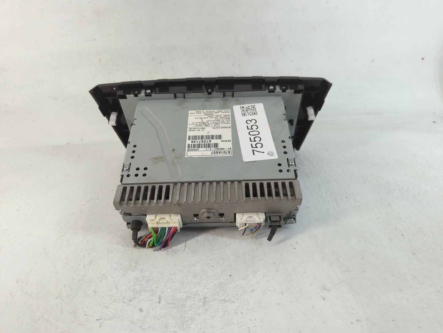 2017 Mitsubishi Mirage Am Fm Cd Player Radio Receiver - Oemusedautoparts1.com